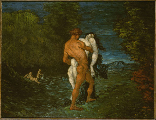 Paul Cézanne The Abduction