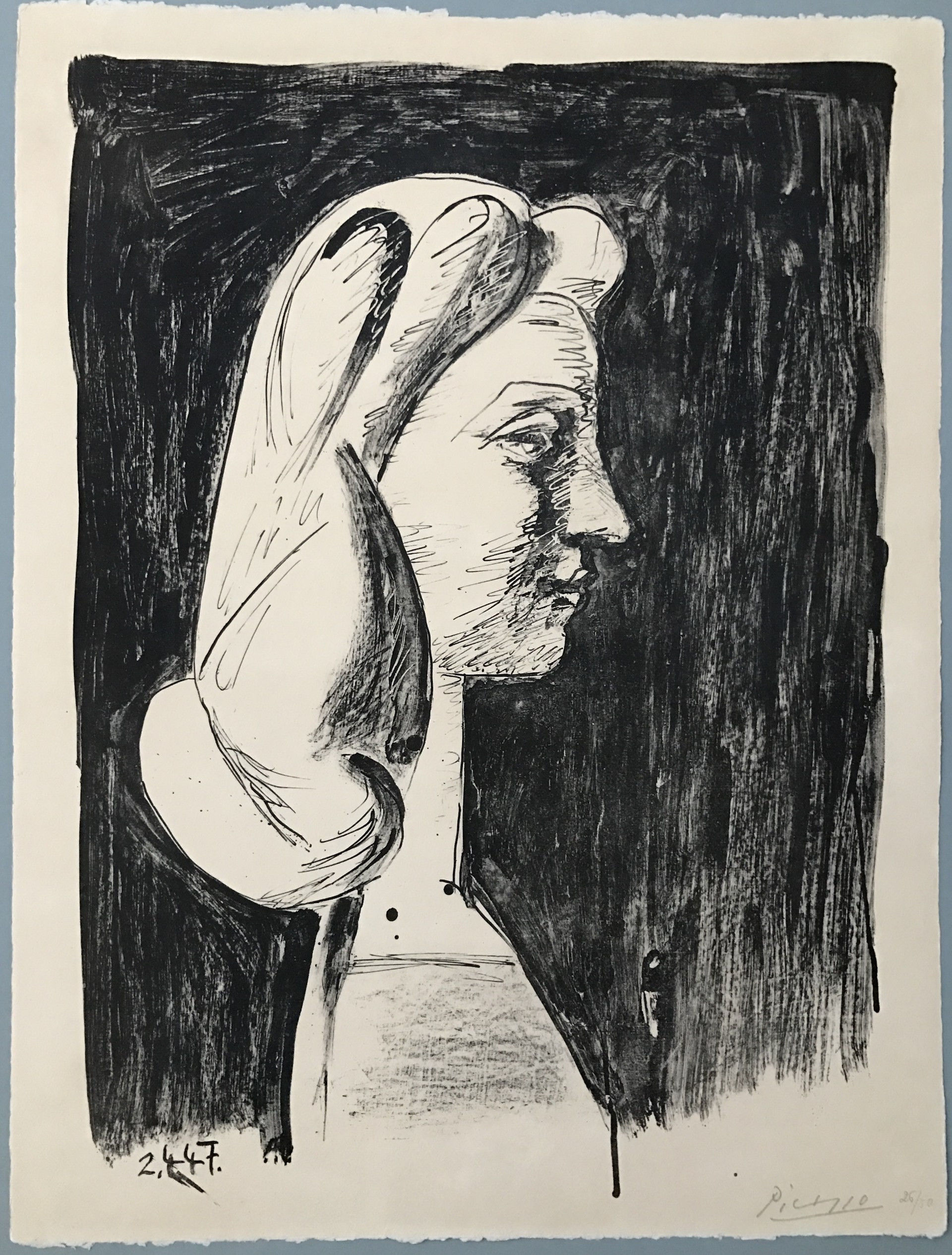 Pablo Picasso – ‘Grand Profil – Portrait de Francoise Gilot’ (1947)