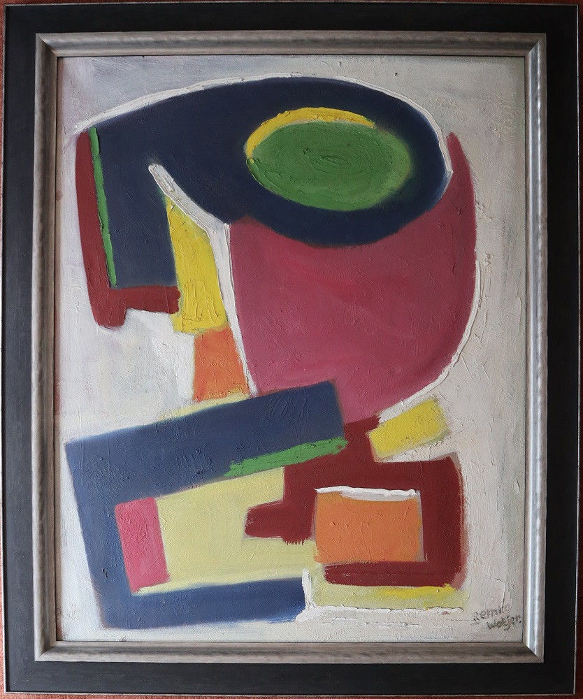 Article figurative art: Abstract composition by Remco Watjer (1950-1951)