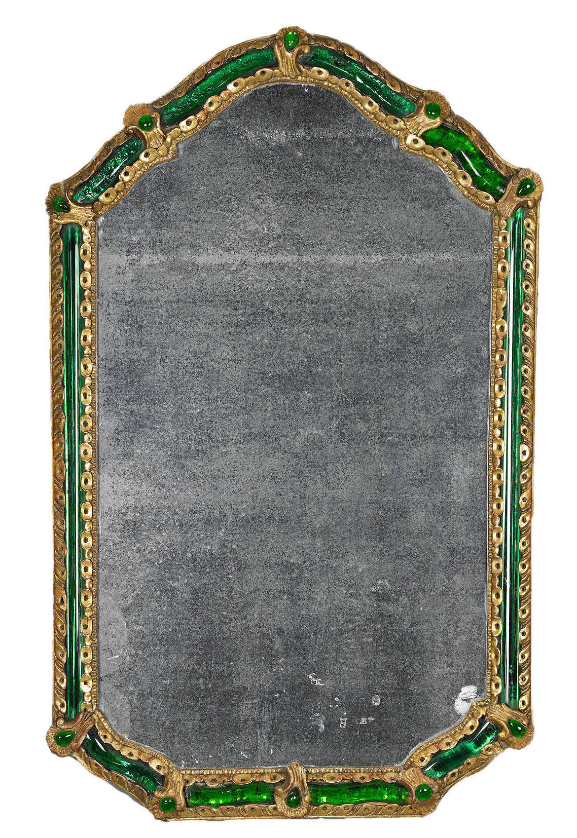 Venetiaanse Louis XV spiegel - Kollenburg Antiquairs