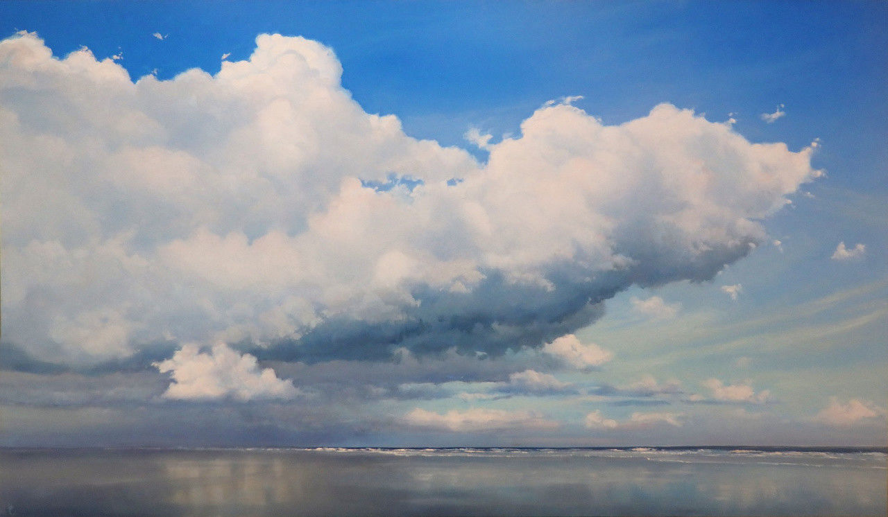 Big Cloud painting by Jan-Hendrik Dolsma
