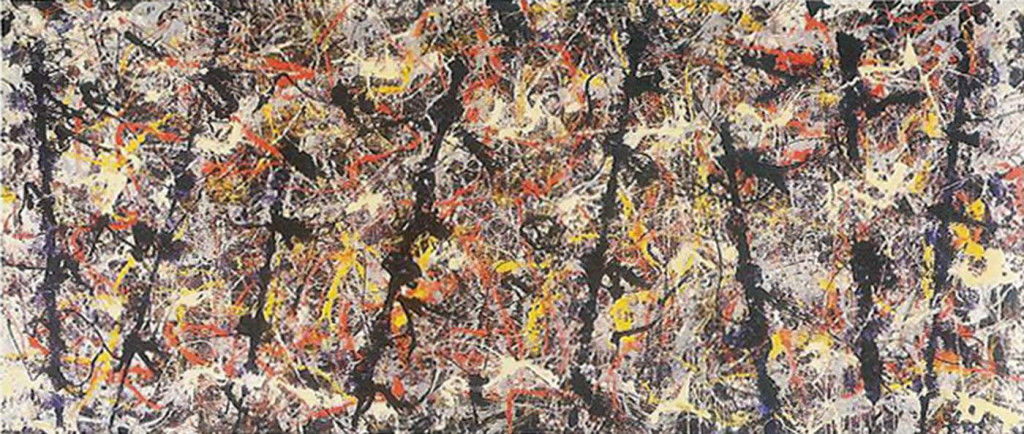 Peinture abstraite de Jackson Pollock, Blue Poles, n° 11, 1952