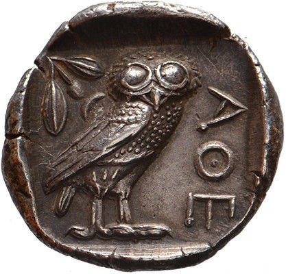 AR Tetradrachm Attica, Athens, 440-420 BC